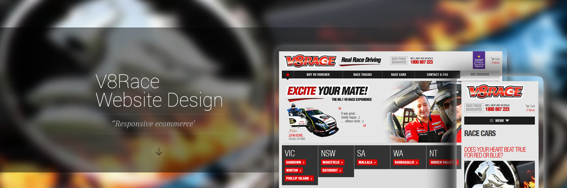 V8Race Web Design